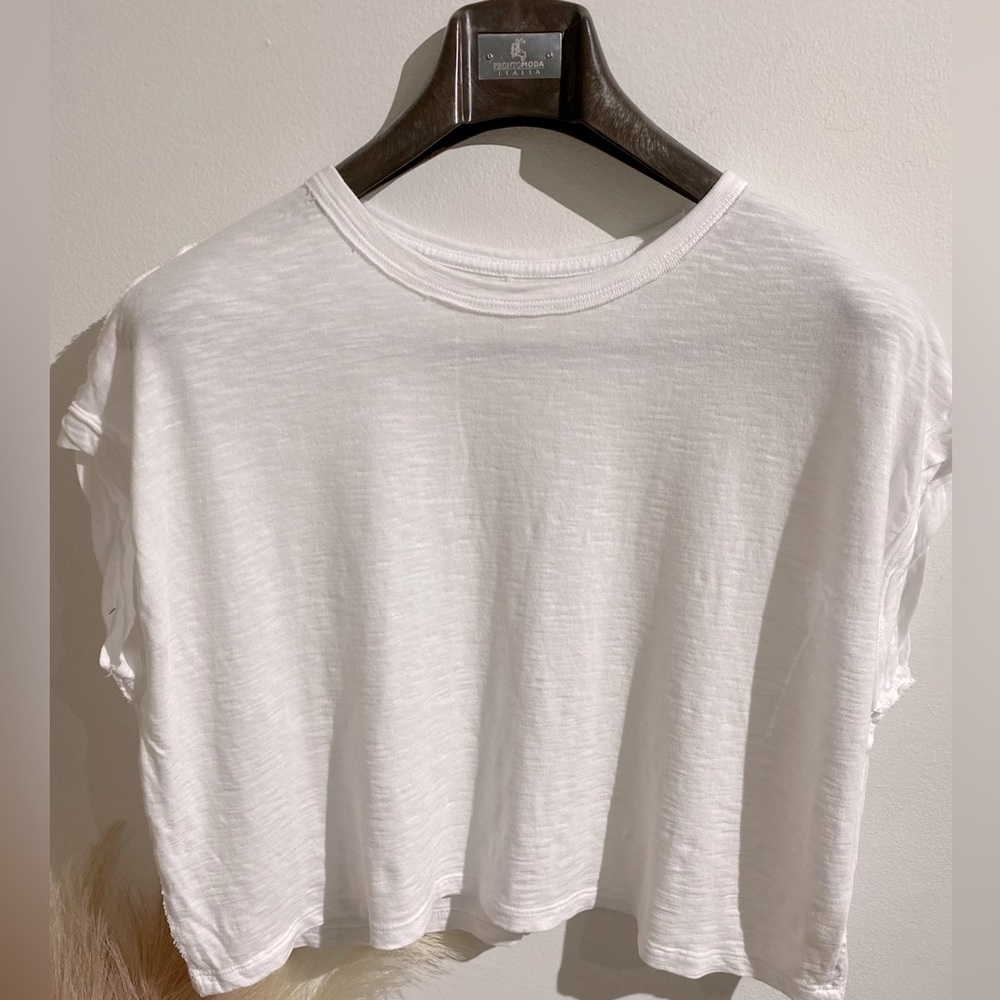 Free People- We the People CC Tee color: White NWOT